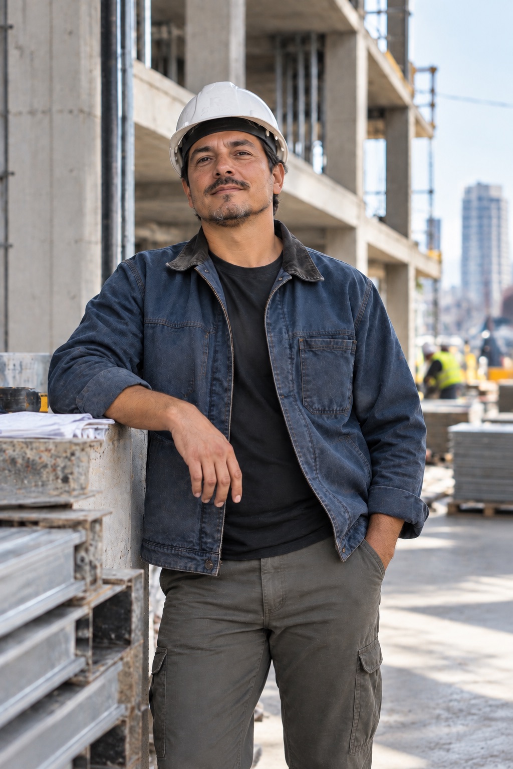 Daniel Carillo on site